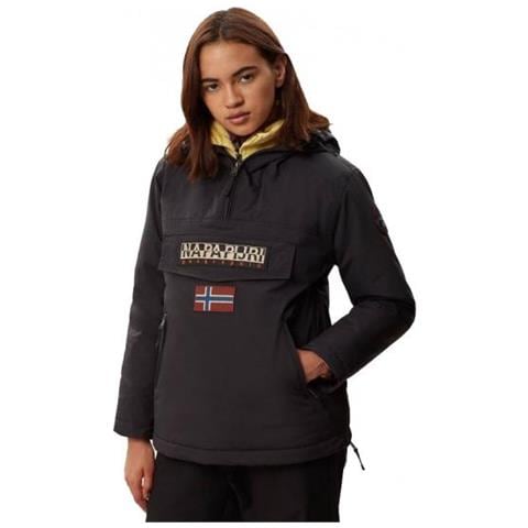NAPAPIJRI Rainforest W Pkt Black Giacca Donna Taglia Xl