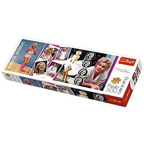 29509 - Puzzle Panorama Marilyn Monroe, 500 Pezzi, Multicolore - Foto 1