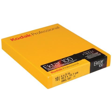 1x10 Professional Ektar 100 4x5" - Foto 1