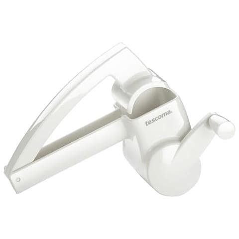Grattugia, acciaio inossidabile, plastic - bianco - Foto 4