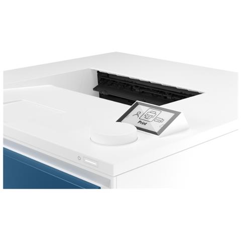 Stampante a Colori LaserJet Pro 4202dw con Schermo LCD Risoluzione 600 x 600 DPI Wi-Fi / LAN / Bluetooth Colore Blu / Bianco - Foto 7