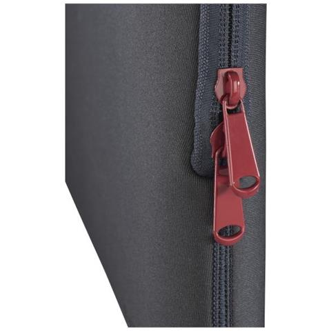 Neoprene Borsa Per Notebook 29,5 Cm (11.6"") Custodia A Tasca Grigio, Rosso - Foto 2