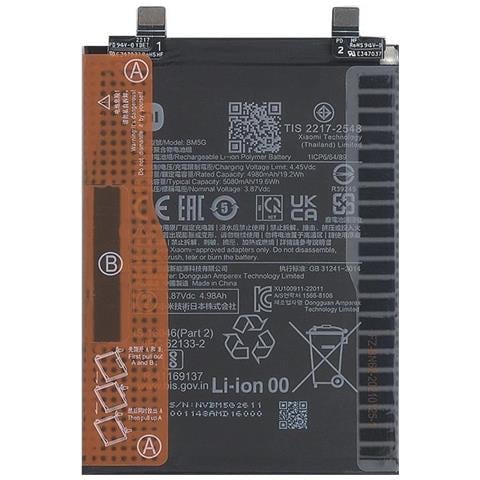 Batteria Litio Integrata Originale Bm5g Bulk Per Redmi Note 11t Pro 5g - Poco X4 Gt - Foto 1