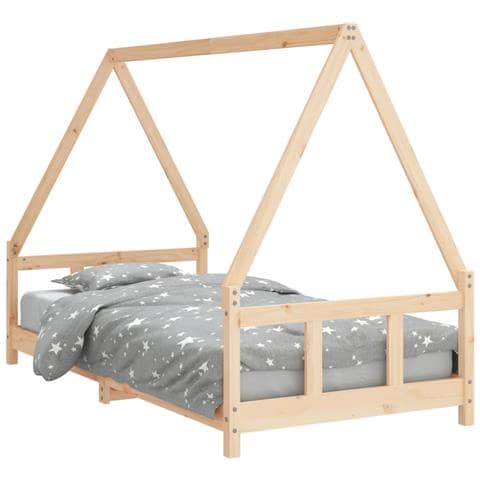 Giroletto per Bambini 90x190 cm in Legno Massello di Pino - Foto 2