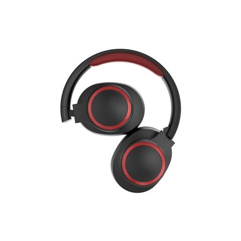 ABT-B26-N cuffia e auricolare Cuffie Wireless A Padiglione MUSICA Bluetooth Nero, Rosso - Foto 11