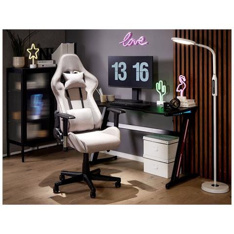 Sedia Da Gaming Warrior Grigio Chiaro - Foto 1