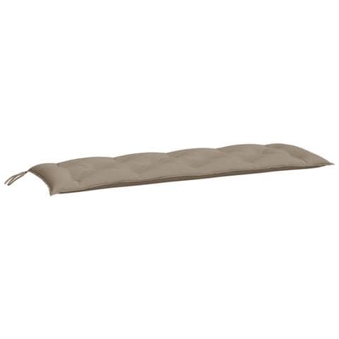 Cuscino Per Panca Tortora 150x50x3 Cm In Tessuto Oxford - Foto 2