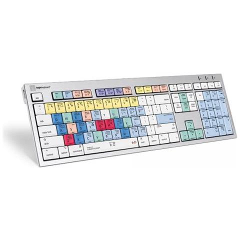 Tastiera USB LKB-CBASE-CWMU-FR  (Layout Francese) Colore Argento - Foto 1