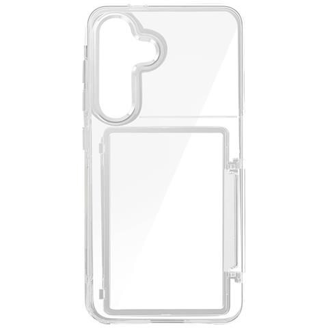 Cover Per Samsung Galaxy S24 Antishock Rigida Bordi Sollevati, Trasparente - Foto 1