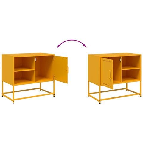 Mobile Tv Antracite 100,5x39x60,5 Cm In Acciaio - Foto 10