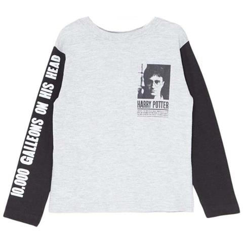 T-shirt hp21-0879a gris-5a Ragazzo - Foto 1