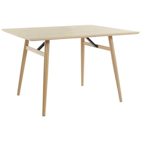 Harris Tavolo Da Pranzo In Rovere Mdf - Foto 1