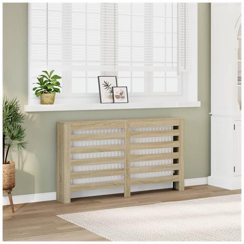 Copertura Termosifone Rovere Sonoma 149x20x82 Legno Multistrato - Foto 1