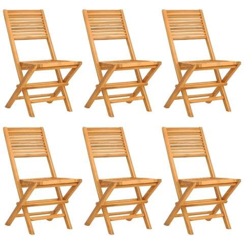 Set da Pranzo da Giardino 7 pz in Legno Massello di Teak - Foto 9