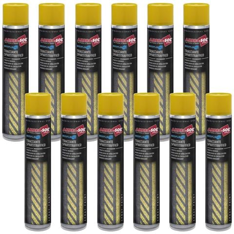 Bomboletta Spray Tracciante Spartitraffico Bianco Strisce Pedonali Passo Strada - Foto 1