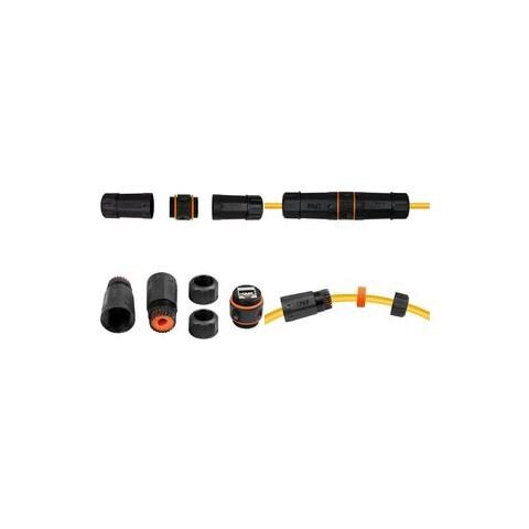 Cavo di Collegamento RJ45 Nero Cat. 6A IP68 - Foto 1