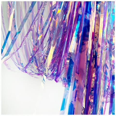 Tenda A Pioggia Arcobaleno, Decorazione Per Feste Lightpurple M - Foto 1