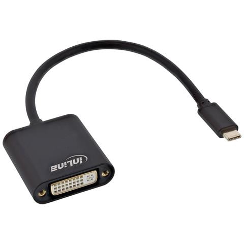 Convertitore Video USB-C maschio a DVI femmina, nero, 0,2 m - Foto 1