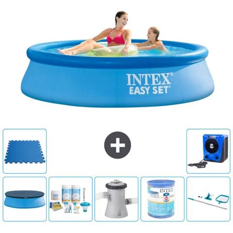 Piscina Fuori Terra - In Giro - 244x61 Cm - Blu - Include Accessori Coordinati A443 - Foto 1