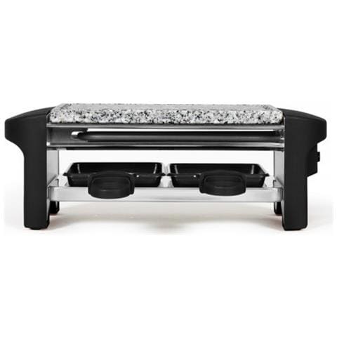 Griglia Per Raclette Per 2 Persone, 350 W, Nera - Doc156n - Foto 2