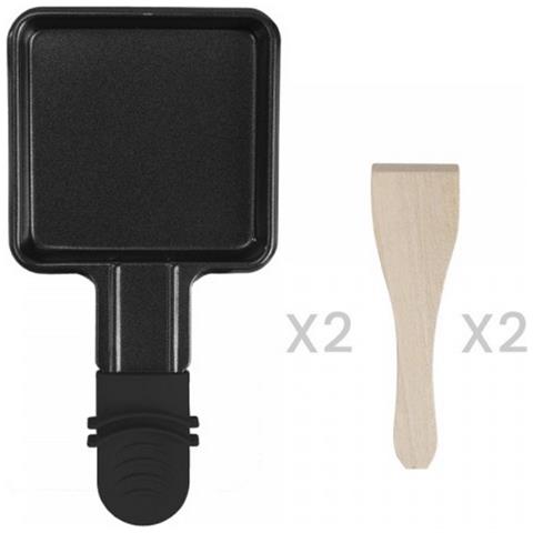 Griglia Per Raclette Per 2 Persone, 350 W, Nera - Doc156n - Foto 5