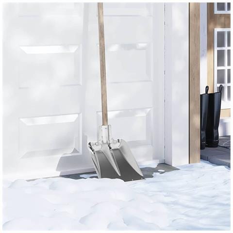 Testa di Pala 4 pcs Argento 41,5 x 32,5 cm Alluminio - Foto 2