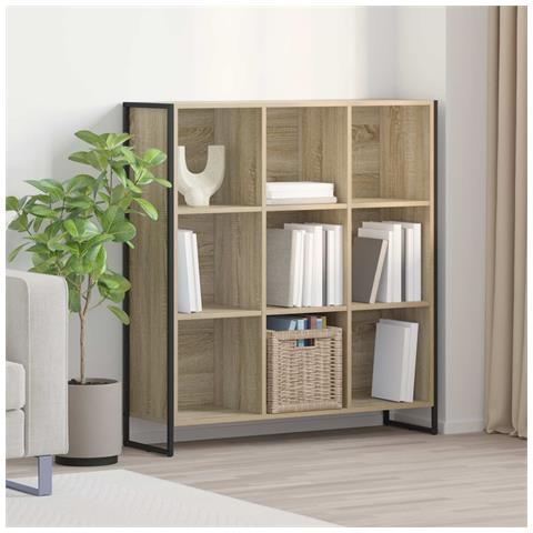 Armadio per Libri Sonoma 99.5 x 30 x 108.5 cm Legno multistrato - Foto 2