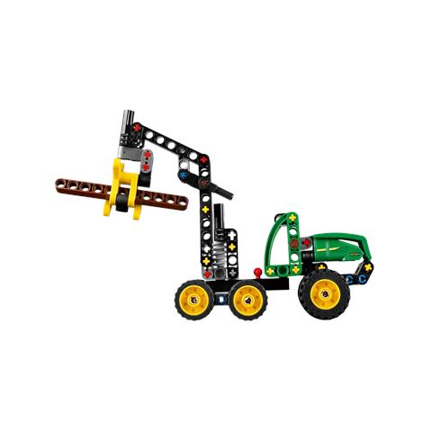 Technic 42218 Mietitrebbia Gommato John Deere 1470H, Veicolo Giocattolo da Cantiere, Braccio Rotante e Pinza, Regalo 7+ - Foto 40