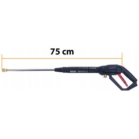 Pistola Alta Pressione Pro Clean Gun Pcg1 - Set Con Lancia E Schiumogeno 1000ml | 5 Ugelli | Pressione Max 4000 Psi | Compatibile Con Kärcher, Bosch, Lavor - Foto 2