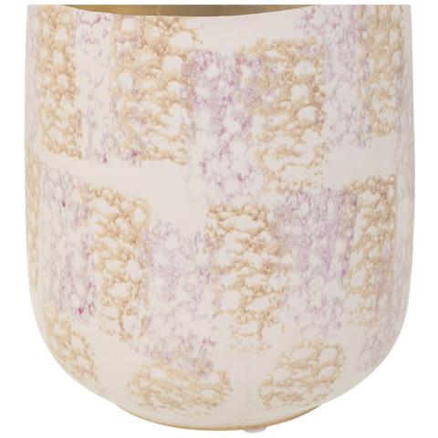 Vaso In Ceramica Dorata 15,5x15,5x28h - Foto 6