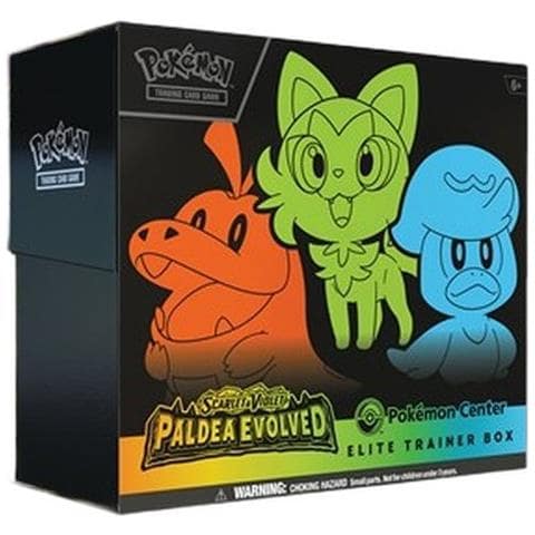 Pokemon Paldea Evolved Pokemon Center Elite Trainer Box - Foto 1