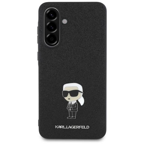 Karl Lagerfeld Custodia Metallica Lucida Per Samsung Galaxy A56 - Nera - Foto 2