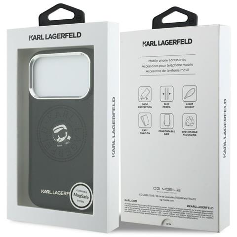 Custodia Per Iphone 17 Pro Max, Nera Karl Lagerfeld - Foto 7