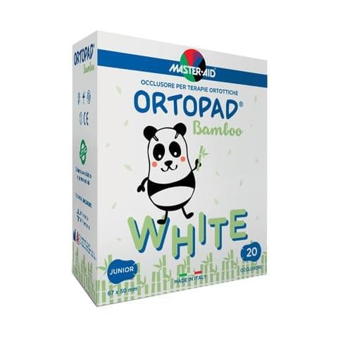 Cerotto Oculare per Ortottica Ortopad Bianco Junior 50 Pezzi - Foto 1