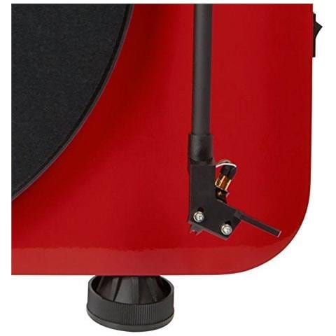 Giradischi PVTEBTRR a Posizionamento Verticale Bluetooth RCA Colore Rosso - Foto 2