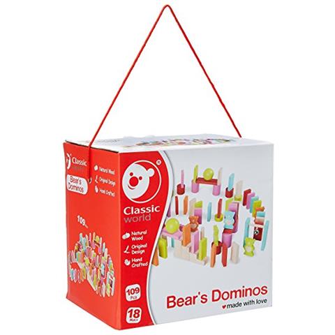 Il Domino Delle Lettere D'amore Dell'orso- Bear's Love Letter Dominos - Foto 1