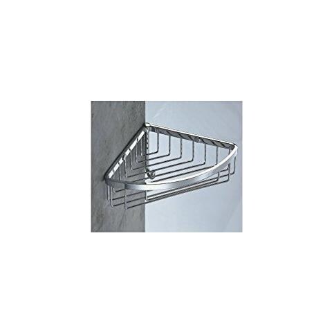 Griglia Vasca / doccia Colombo Porta Oggetti Con Gancio Cromo. Art. b9602 - 25 Cm A Magazzino - Foto 1