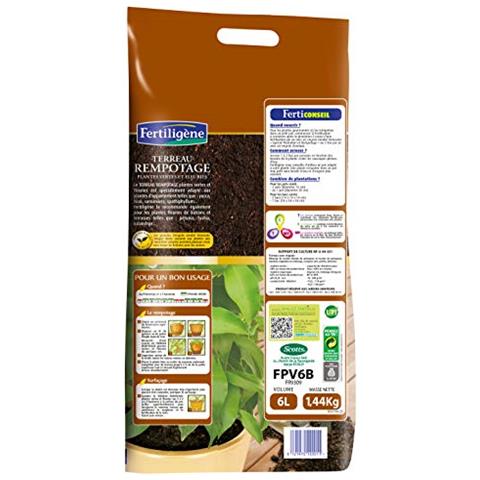 Fertiligene Terriccio Per Rinvaso, 6 L - Foto 2
