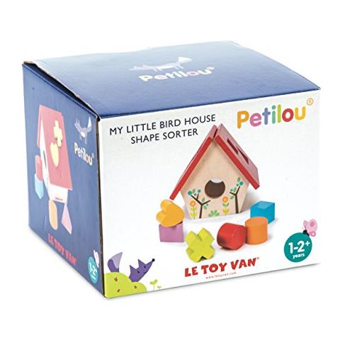 Forma My Little Bird House Sorter Puzzle Educativo Sensoriale Del Giocattolo Del Bambino Con Blocchi Colorati - Adatto Ha Bambini Di Età Superiore 1 Anno - Foto 2