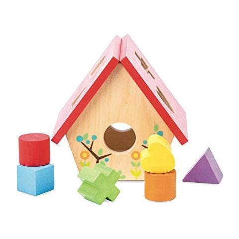 Forma My Little Bird House Sorter Puzzle Educativo Sensoriale Del Giocattolo Del Bambino Con Blocchi Colorati - Adatto Ha Bambini Di Età Superiore 1 Anno - Foto 1