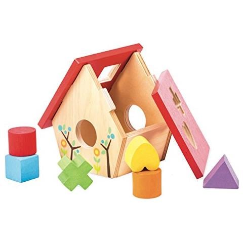 Forma My Little Bird House Sorter Puzzle Educativo Sensoriale Del Giocattolo Del Bambino Con Blocchi Colorati - Adatto Ha Bambini Di Età Superiore 1 Anno - Foto 4