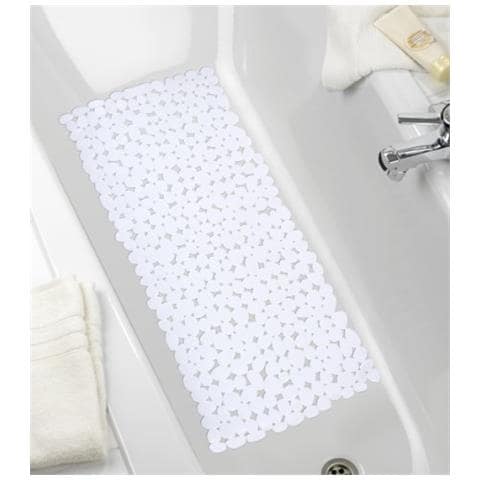 Alfombra Bagno Paradiso Blanco 71x36 Cms, Bianco - Foto 3