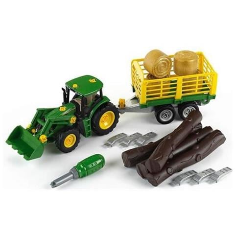 Trattore John Deere Con Rimorchio Convertibile - Foto 1