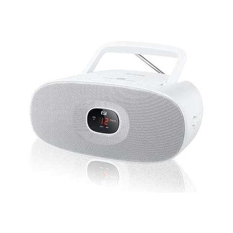 Radio Cd Portatile Bianca - Md202rdw - Foto 5