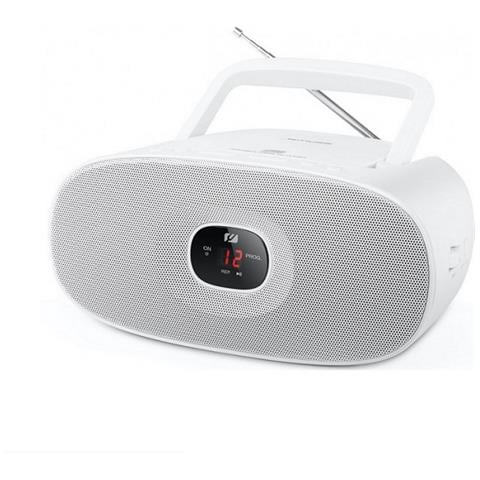 Radio Cd Portatile Bianca - Md202rdw - Foto 1