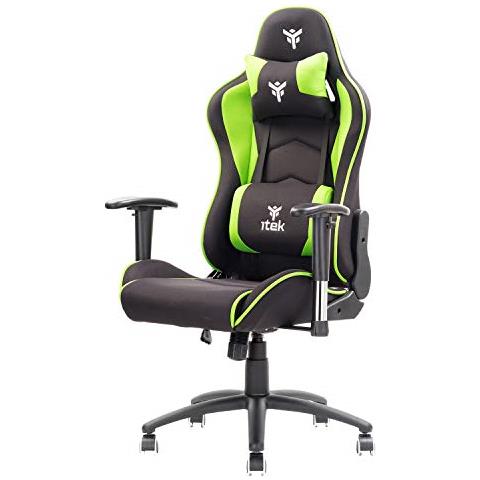 Gaming Chair Playcom Fm20 Acrilico Verde Normale - Foto 1