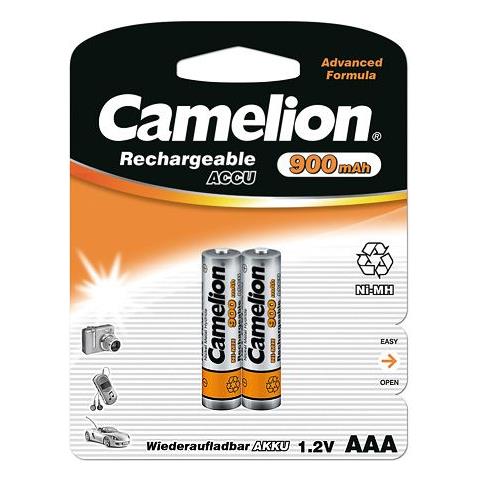 NH-AAA900-BP2 Nichel-Metallo Idruro 900mAh 1.2V batteria ricaricabile - Foto 1