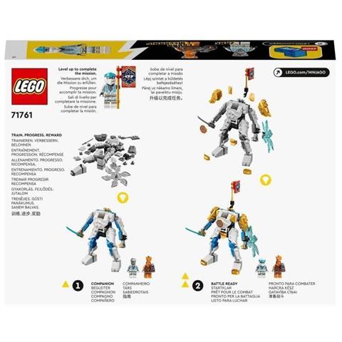 71761 Ninjago - Mech potenziato di Zane - EVOLUTION - Foto 7