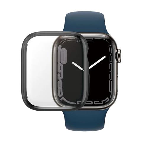 Salvadisplay Per Apple Watch 7 / 8 Oleofobico 3d Full Body, Nero - Foto 5