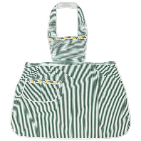 Pack 6 Pezzi Grembiule Alto Pettorina Cucina Chef Casa Barbecue Riga Con Tasche Modello Alberica   - Foto 6